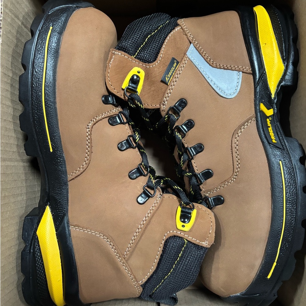 Pro Cliff Steel Toe Work Boots Size 6-11